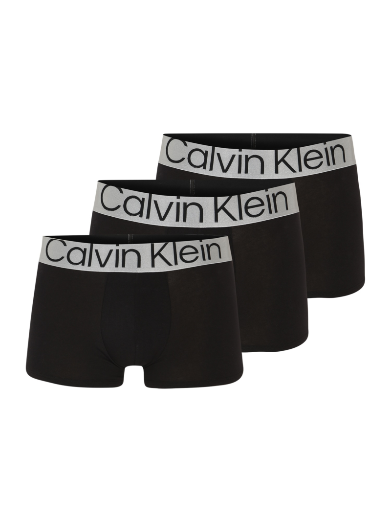 Calvin Klein Underwear Boxeri  gri / negru