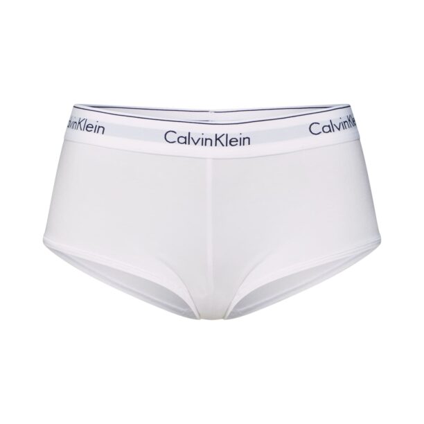 Calvin Klein Underwear Chiloți 'BOYSHORT'  alb