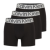 Calvin Klein Underwear Chiloți lungi  negru / argintiu