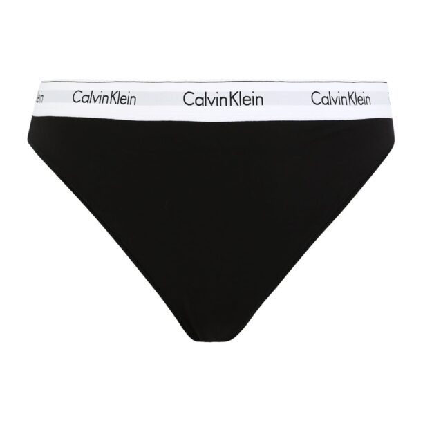 Calvin Klein Underwear Plus Tanga  negru / alb