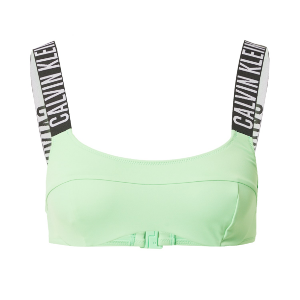 Calvin Klein Underwear Sutien costum de baie  verde măr / negru / alb