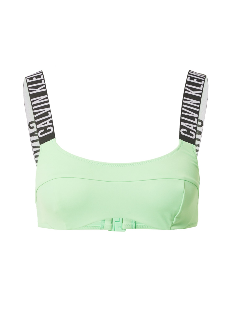 Calvin Klein Underwear Sutien costum de baie  verde măr / negru / alb