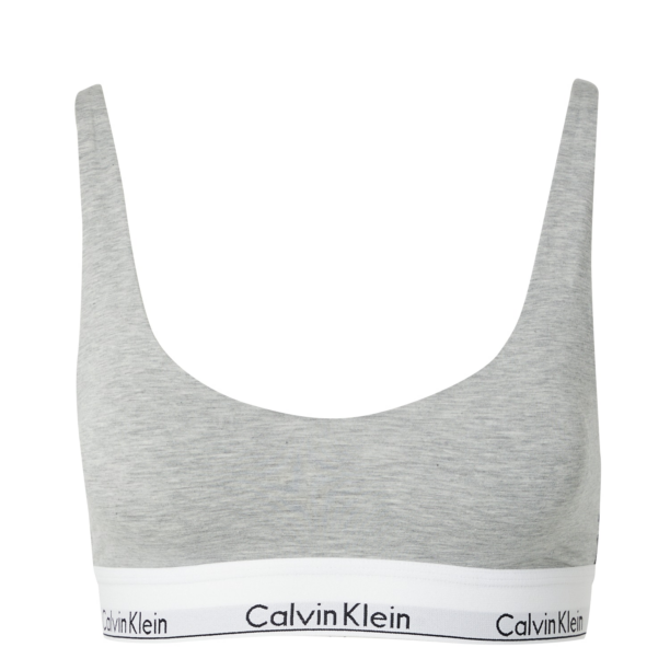 Calvin Klein Underwear Sutien  gri / alb