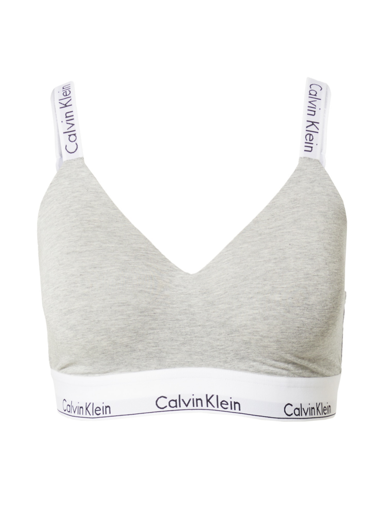 Calvin Klein Underwear Sutien  gri amestecat / negru / alb