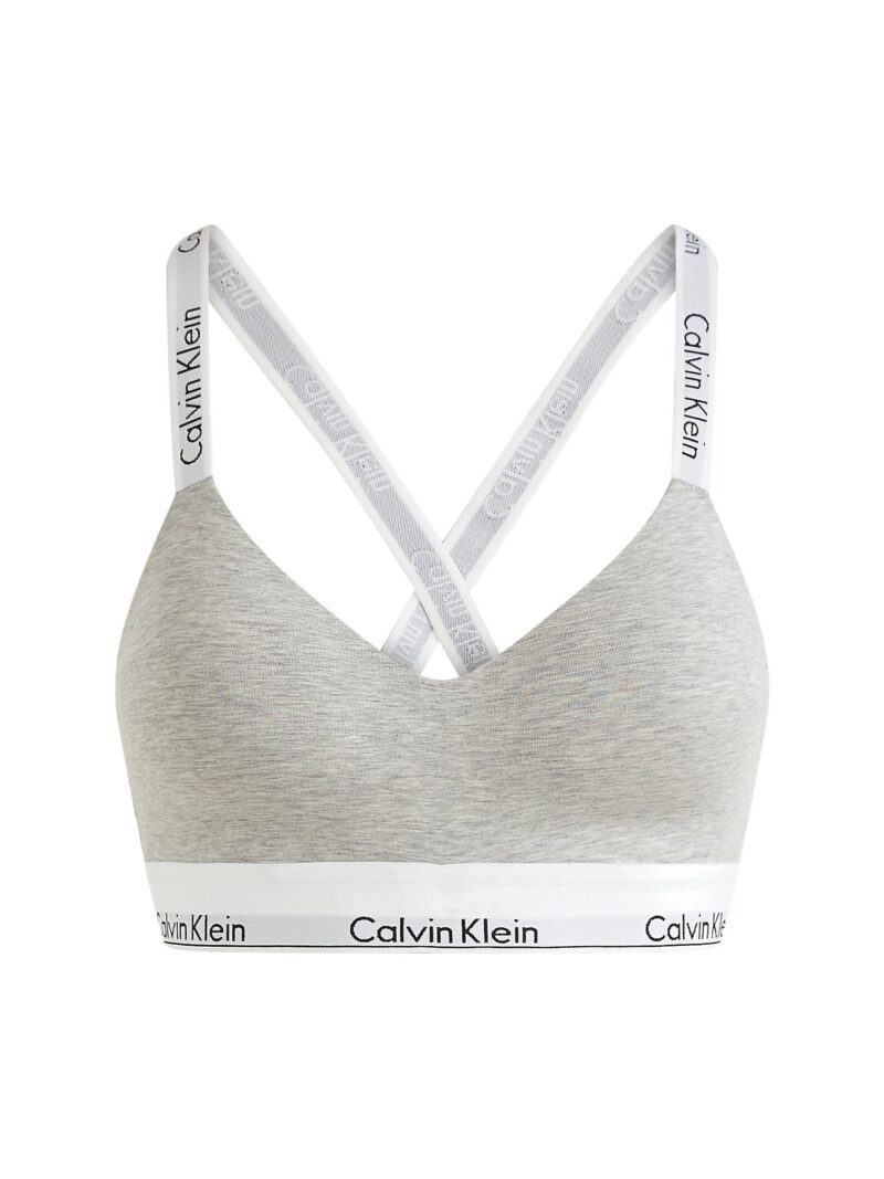 Calvin Klein Underwear Sutien  gri amestecat / negru / alb