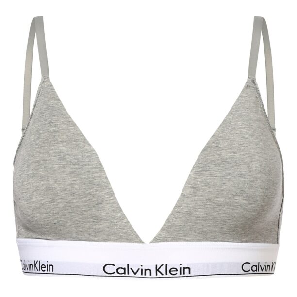 Calvin Klein Underwear Sutien  gri piatră / negru / alb