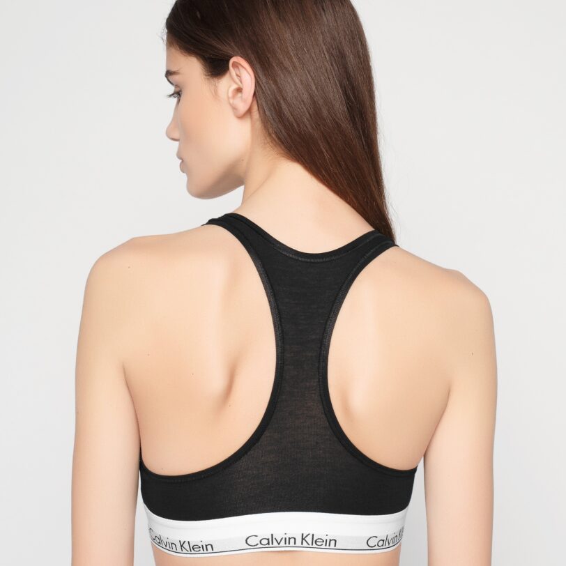 Calvin Klein Underwear Sutien  negru / alb