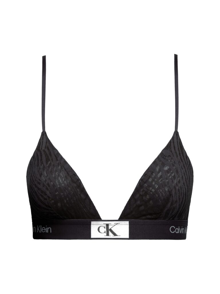 Calvin Klein Underwear Sutien  negru / alb