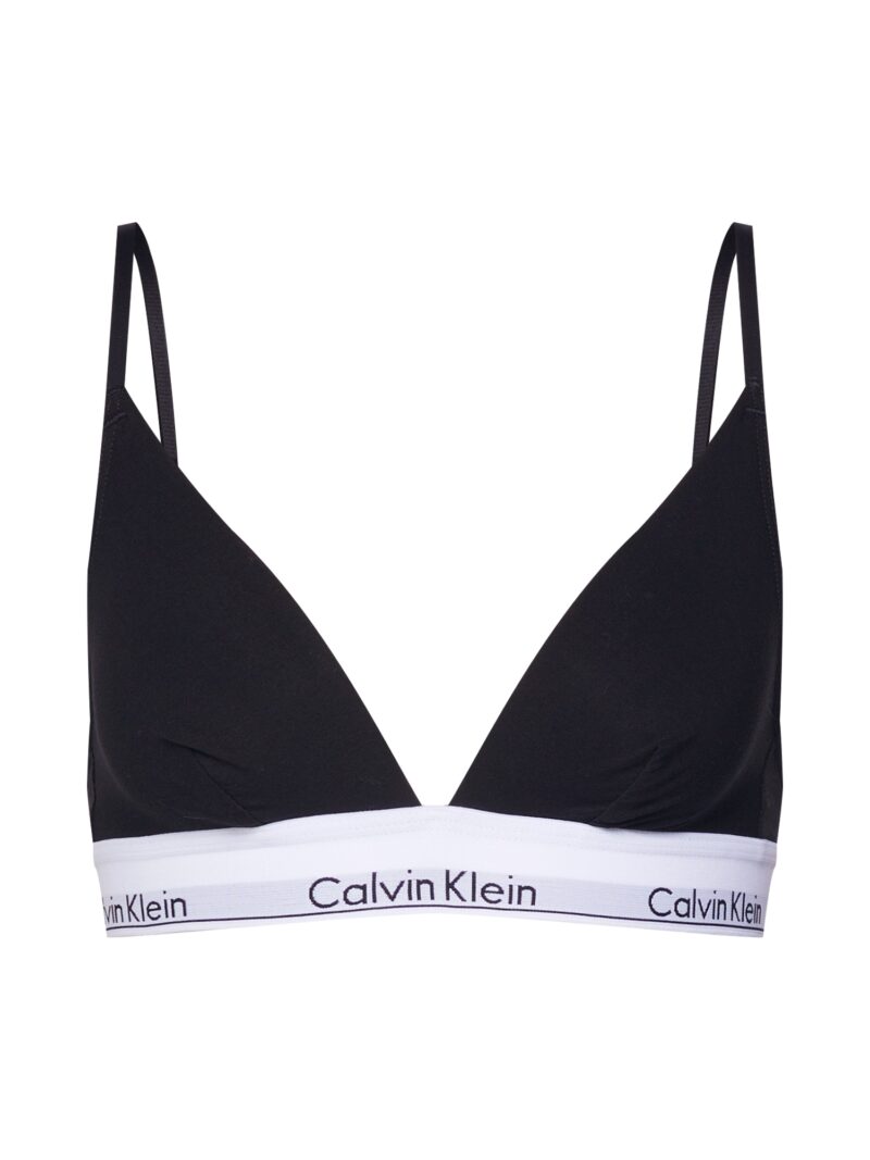 Calvin Klein Underwear Sutien  negru / alb