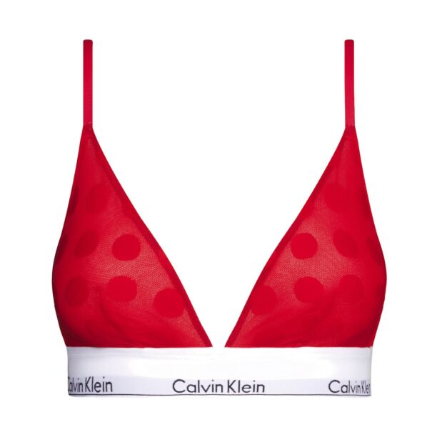 Calvin Klein Underwear Sutien  roșu / negru / alb