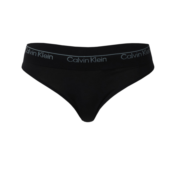 Calvin Klein Underwear Tanga  albastru porumbel / negru