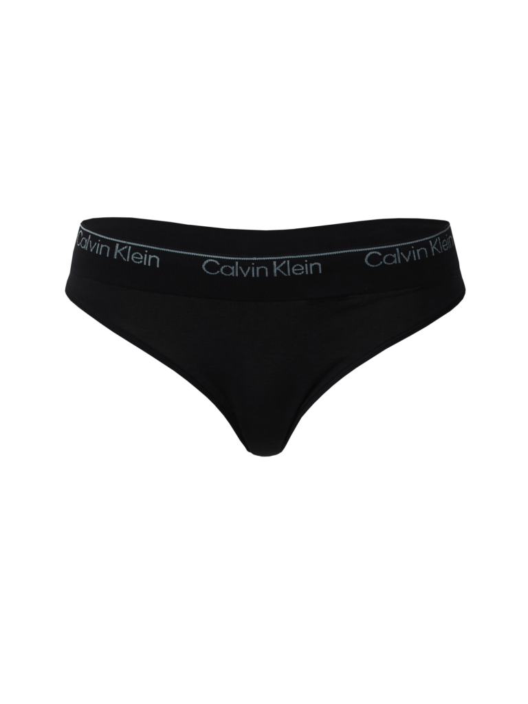 Calvin Klein Underwear Tanga  albastru porumbel / negru