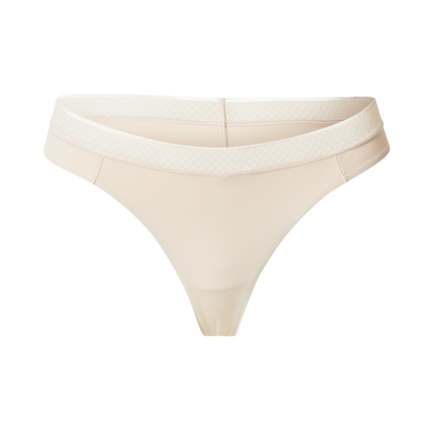 Calvin Klein Underwear Tanga  crem / bej deschis