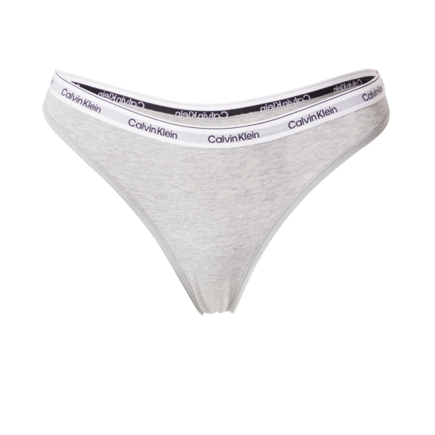 Calvin Klein Underwear Tanga  gri amestecat / negru / alb