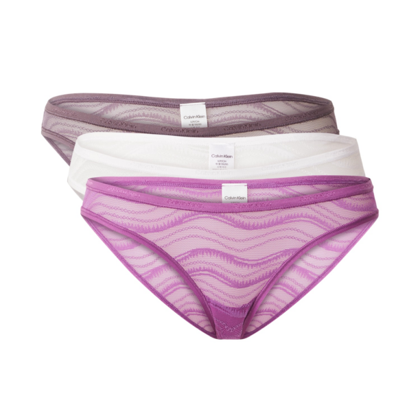 Calvin Klein Underwear Tanga  lila / mauve / alb murdar