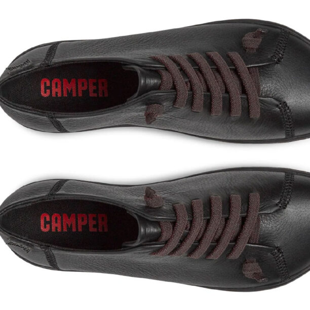 Original Camper Peu Black Leather