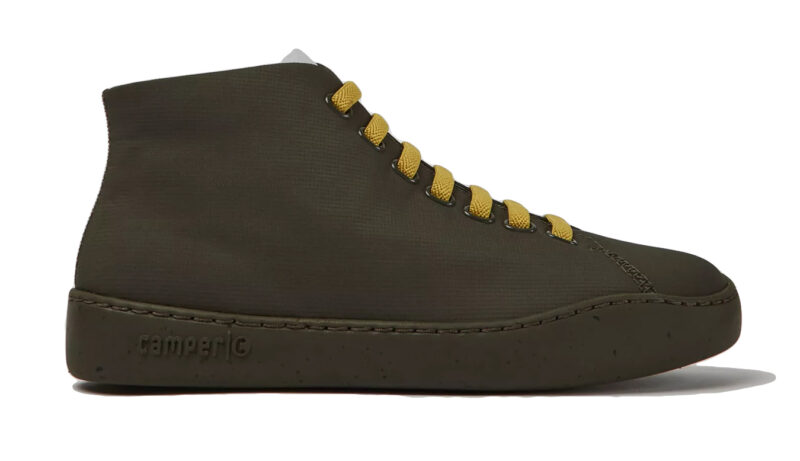 Camper Peu Touring Textile Green Boots