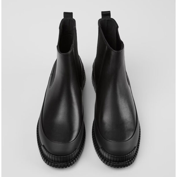 Camper Pix Leather Black Boots preţ