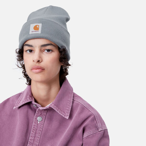 Carhartt WIP Acrylic Watch Hat Dove Grey preţ