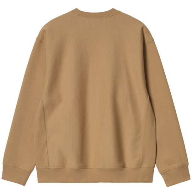 Carhartt WIP American Script Sweatshirt dusty H Brown preţ