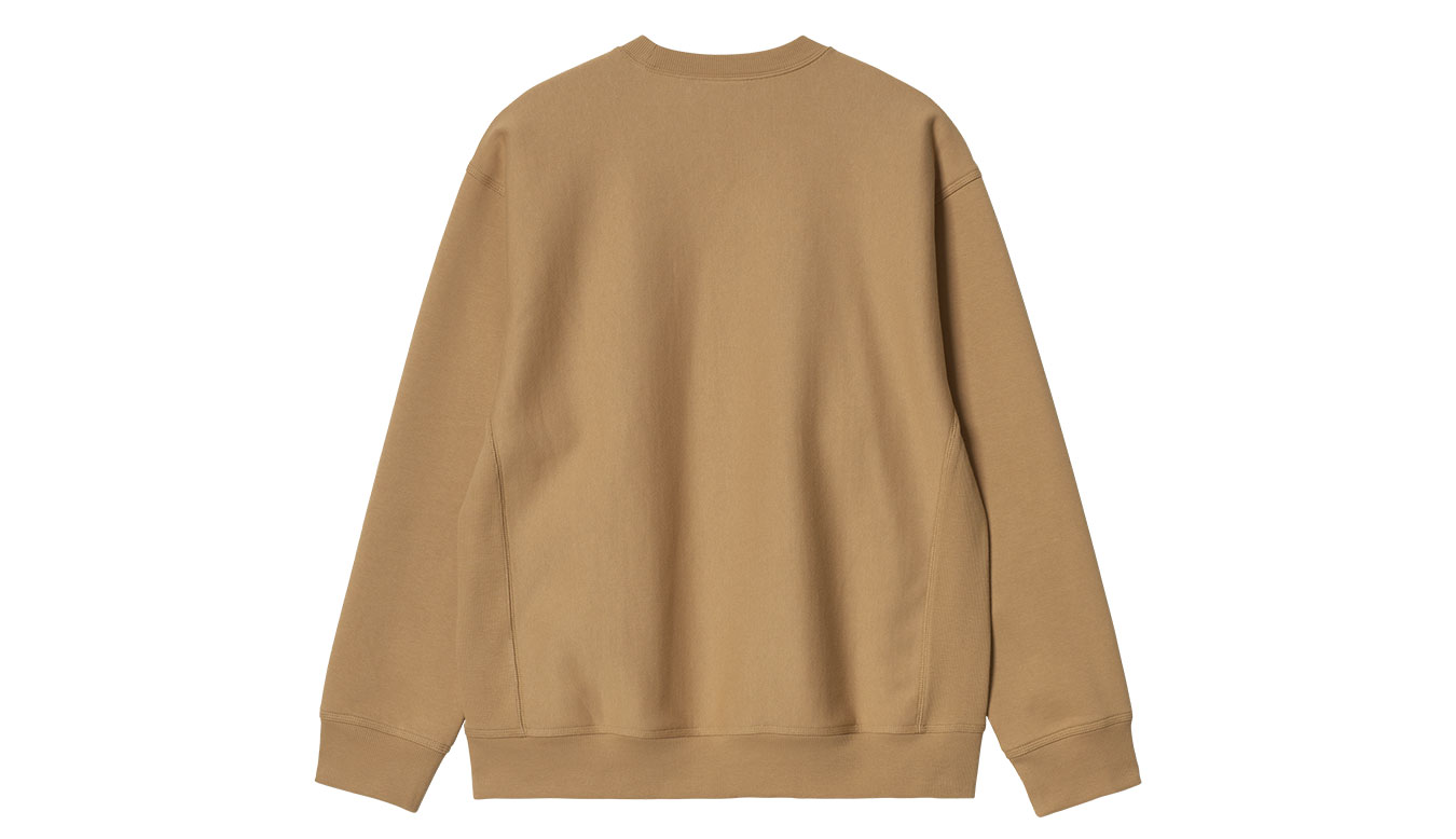 Carhartt WIP American Script Sweatshirt dusty H Brown preţ