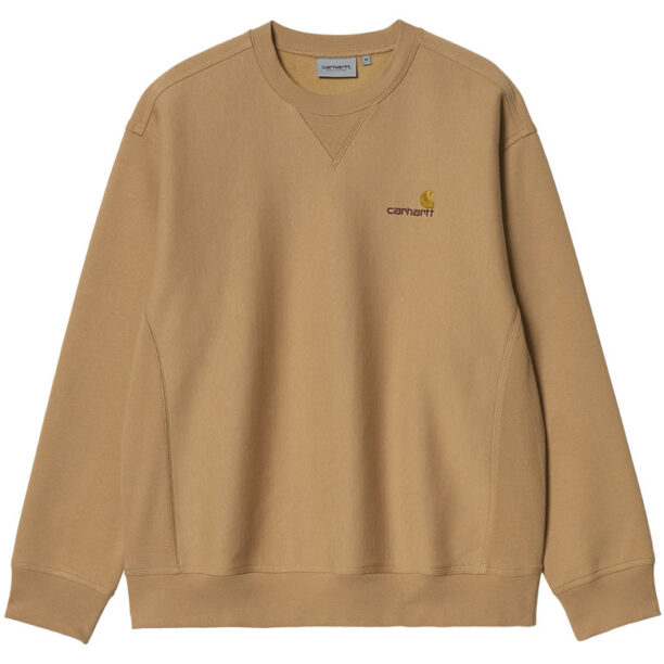 Carhartt WIP American Script Sweatshirt dusty H Brown