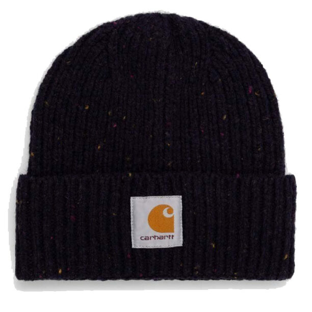 Carhartt WIP Anglistic Beanie Speckled Dark Navy