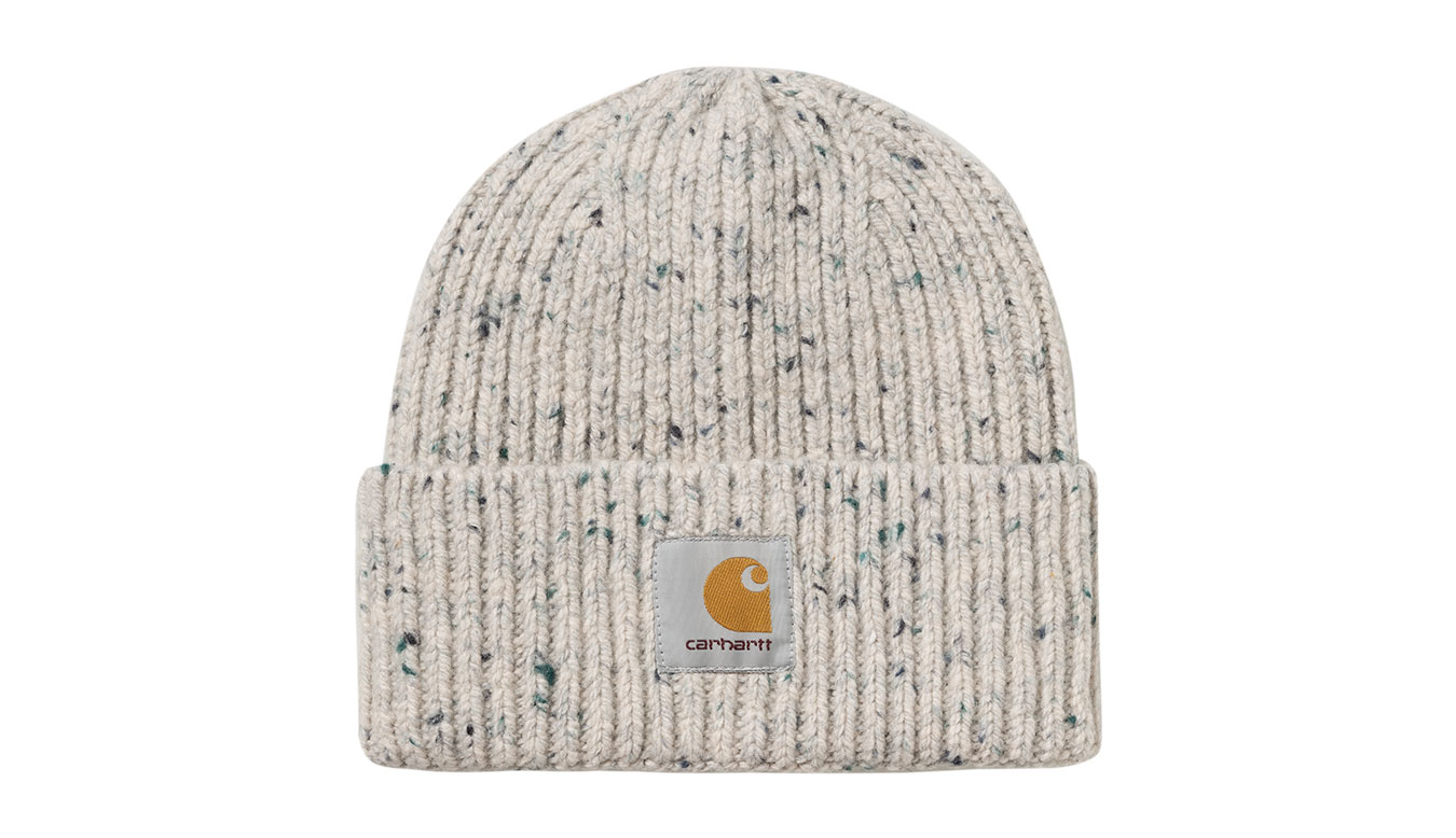 Carhartt WIP Anglistic Beanie Speekled Moonbeam