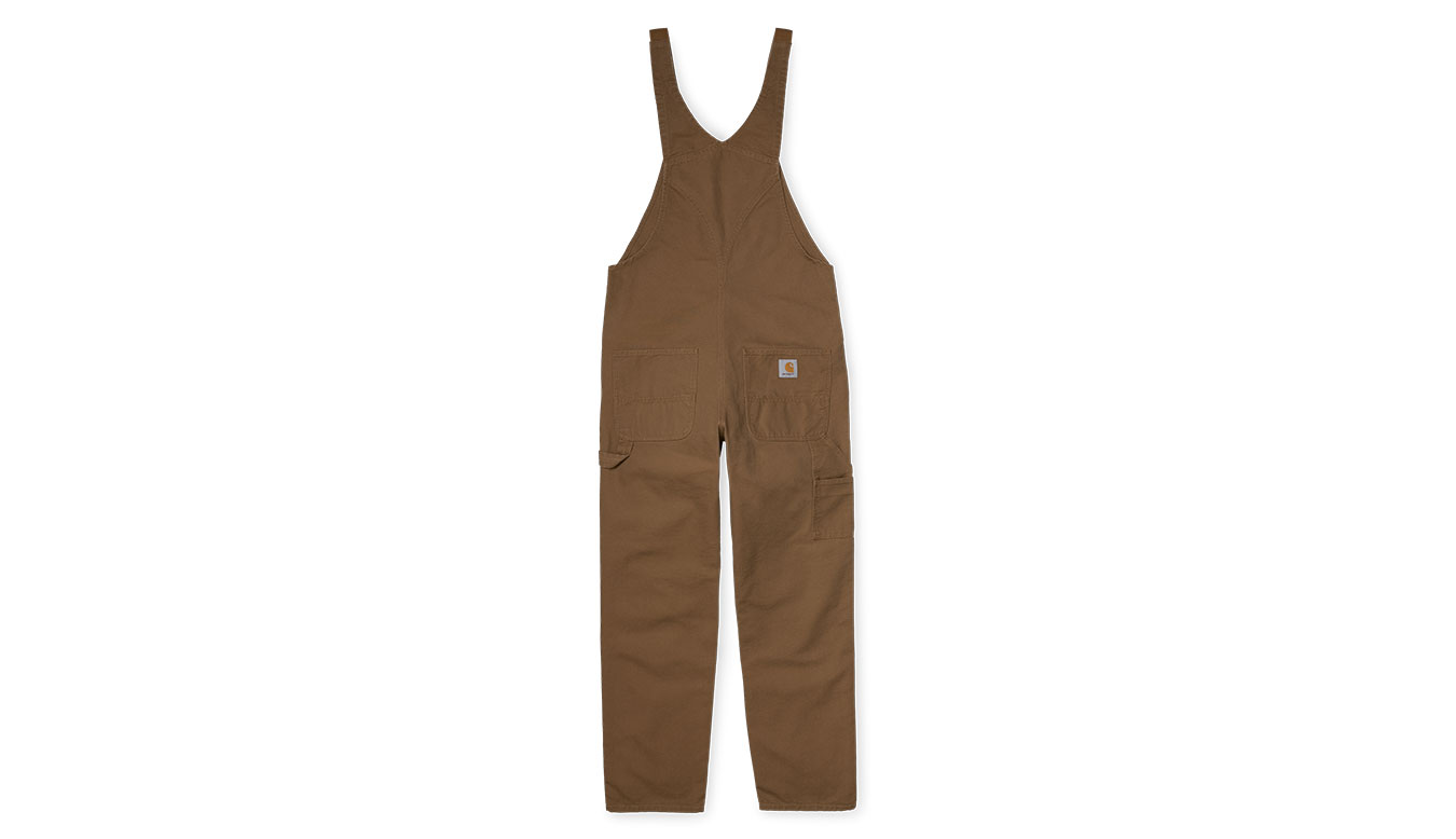 Carhartt WIP Bib Overall Hamilton Brown preţ