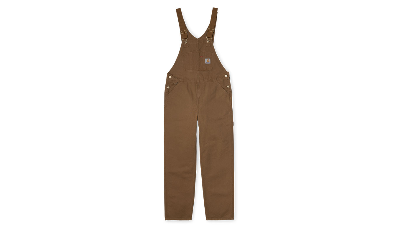 Carhartt WIP Bib Overall Hamilton Brown