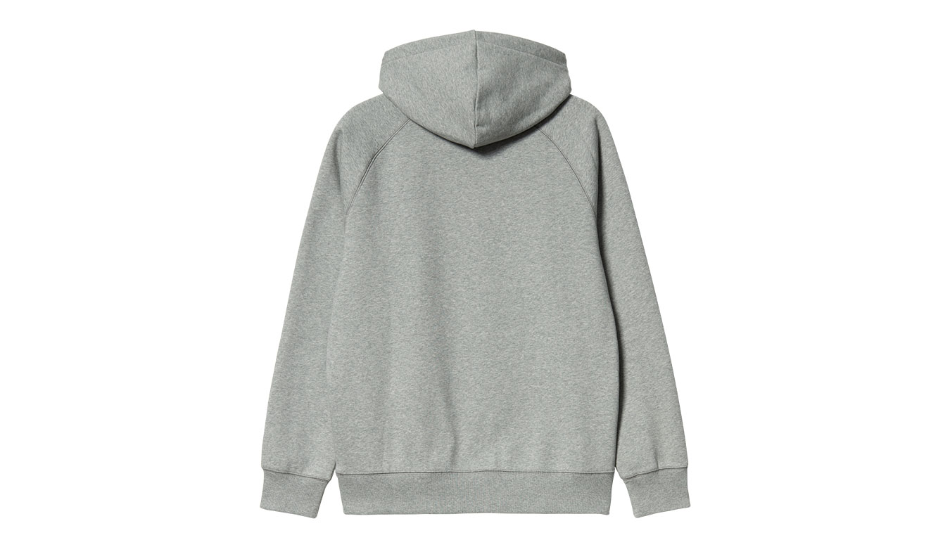 Carhartt WIP Carhartt Hooded Chase Sweat Grey Heather preţ