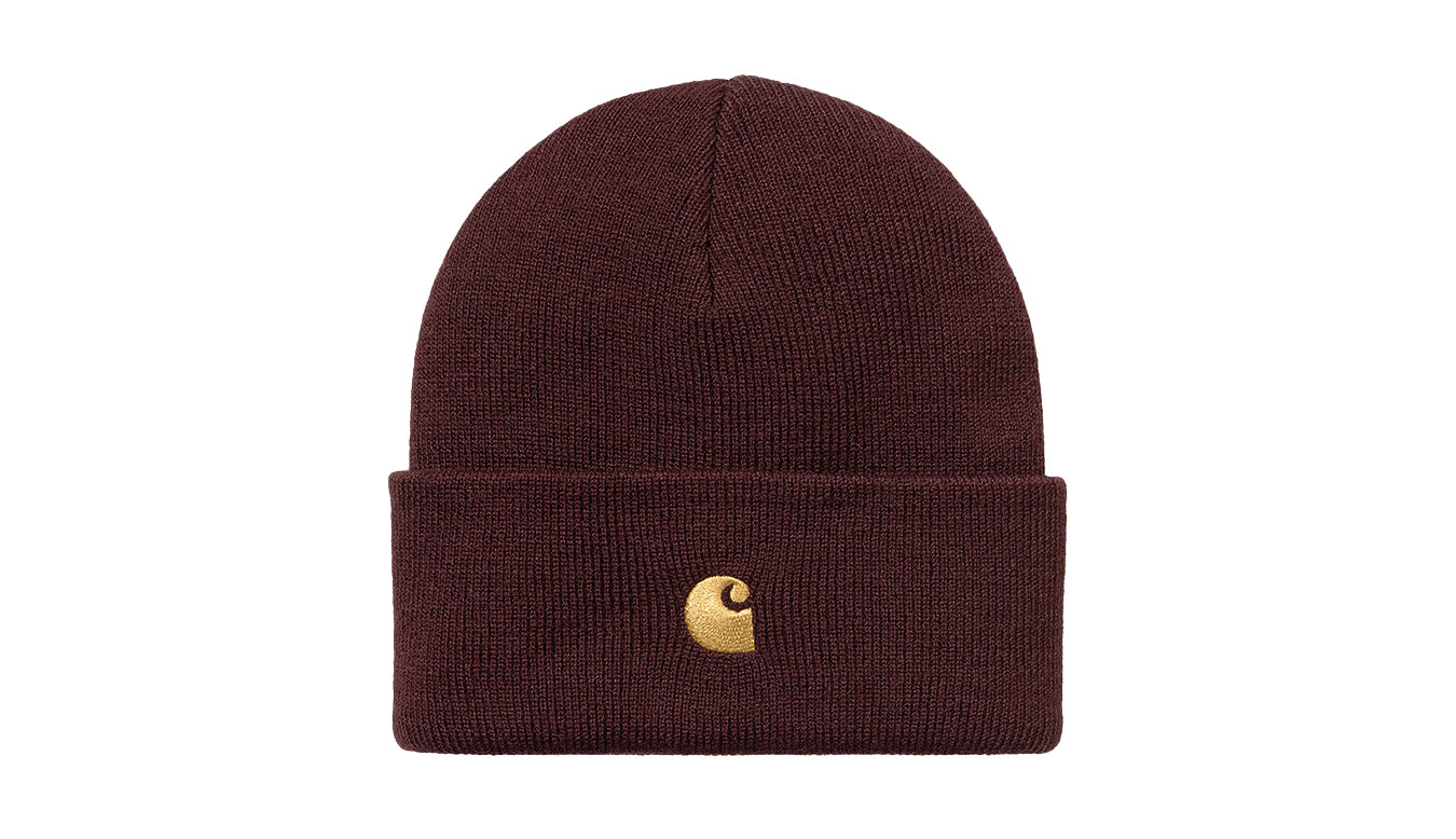 Carhartt WIP Chase Beanie Amarone Gold