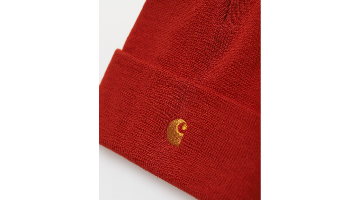 Carhartt WIP Chase Beanie Copperton / Gold preţ
