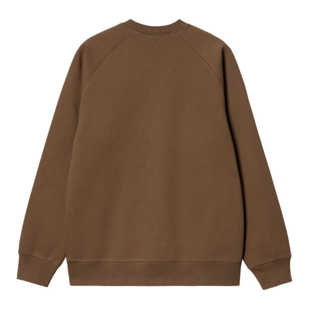 Carhartt WIP Chase Sweat Chocolate preţ