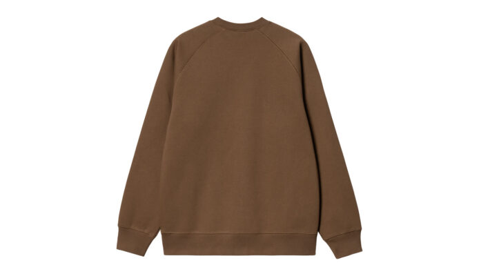 Carhartt WIP Chase Sweat Chocolate preţ