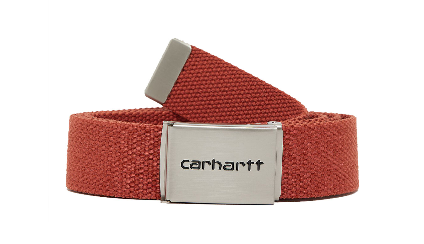 Carhartt WIP Clip Belt Chrome preţ