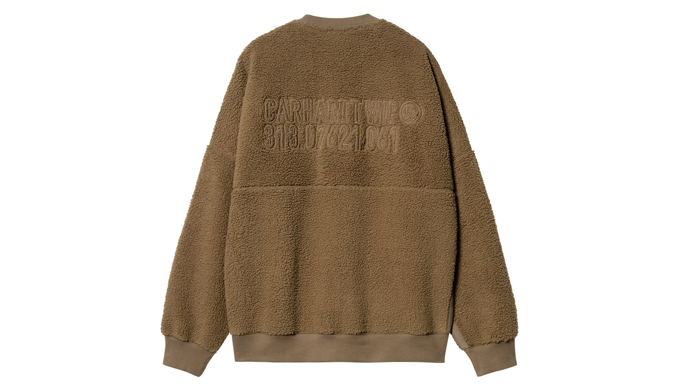 Carhartt WIP Coordinate Sweat Chocolate preţ