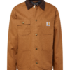 Carhartt WIP Geacă de primăvară-toamnă 'Michigan'  maro caramel / ciocolatiu