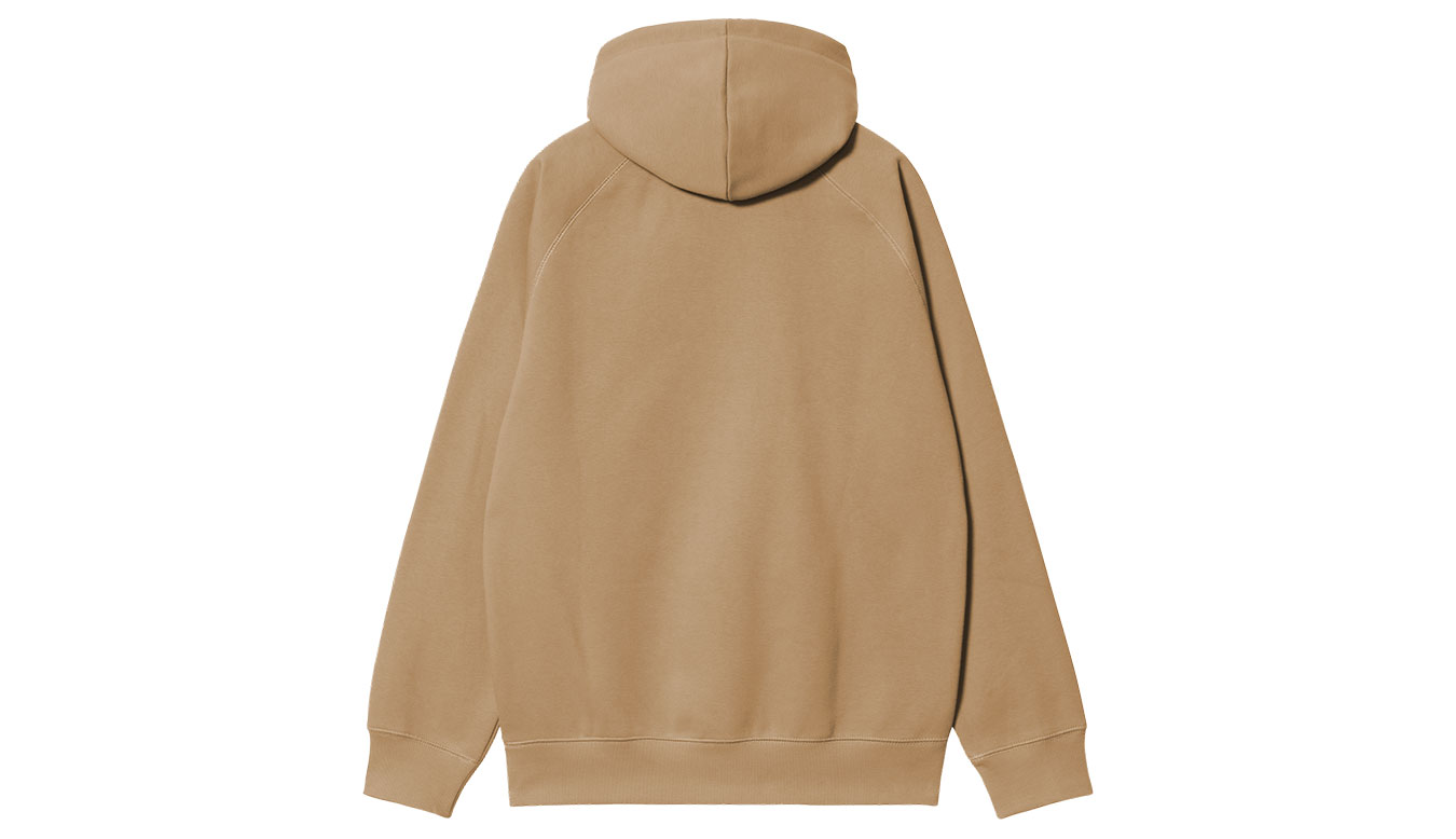 Carhartt WIP Hooded Chase Sweat Peanut preţ