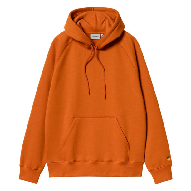 Carhartt WIP Hooded Chase Sweat Turmeric