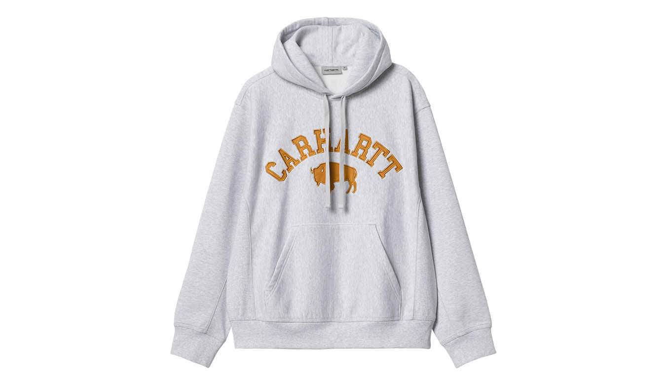 Carhartt WIP Hooded Locker Sweat Ash Heather
