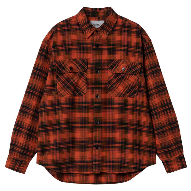 Carhartt WIP L/S Krenz Shirt Brick