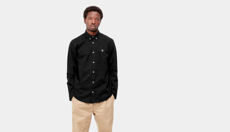 Cumpăra Carhartt WIP L/S Madison Cord Shirt Black