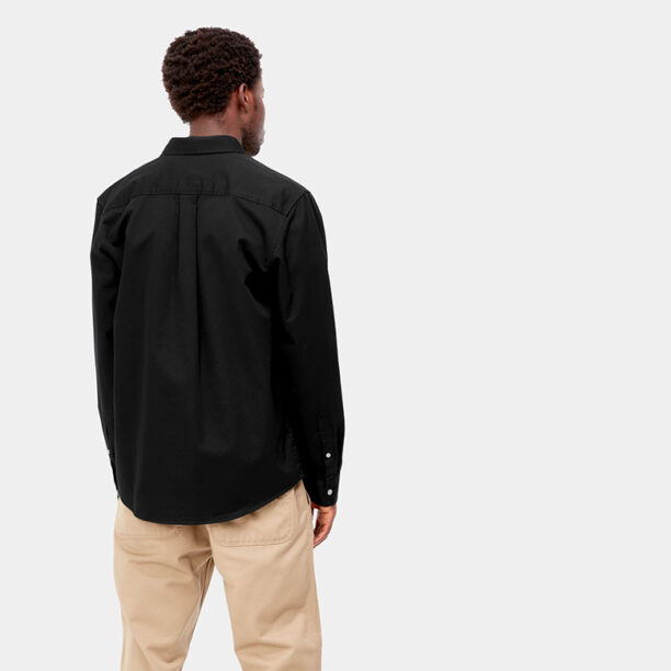 Preţ Carhartt WIP L/S Madison Cord Shirt Black