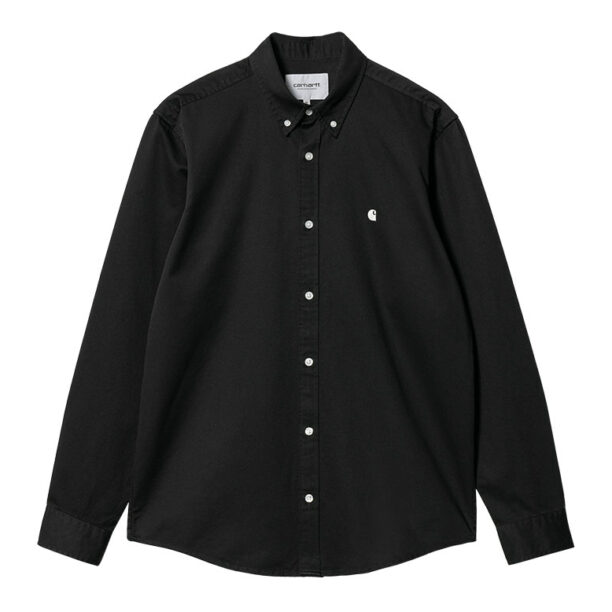 Carhartt WIP L/S Madison Cord Shirt Black