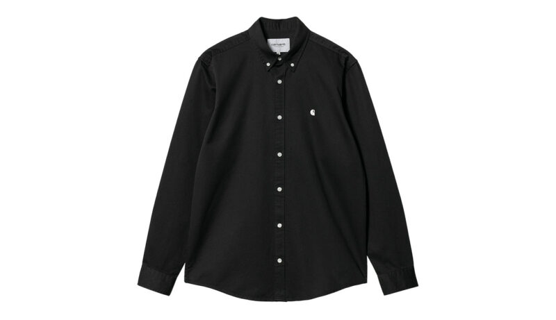 Carhartt WIP L/S Madison Cord Shirt Black