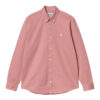 Carhartt WIP L/S Madison Cord Shirt Dusty Rose