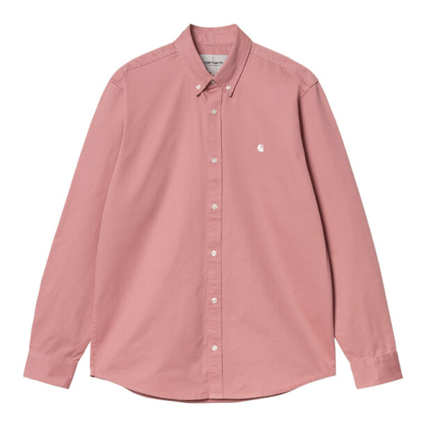 Carhartt WIP L/S Madison Cord Shirt Dusty Rose