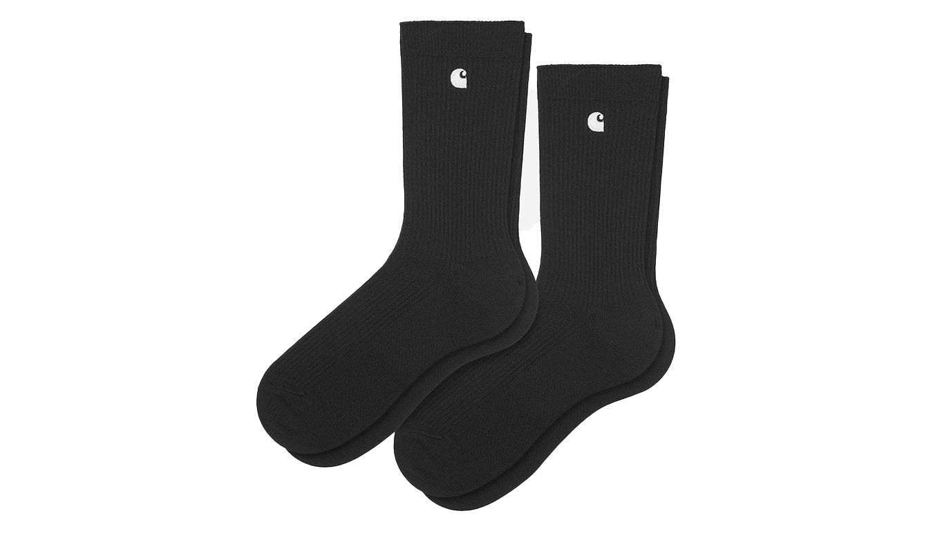 Carhartt WIP Madison Pack Socks Black