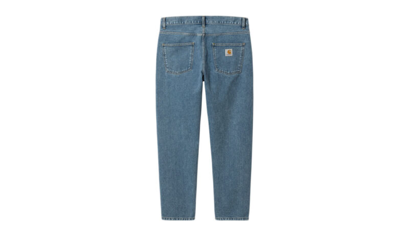 Carhartt WIP Newel Pant Blue (Stone Bleached) preţ